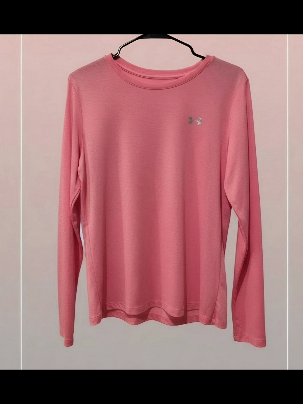 LG Women's Pink Long-Sleeve Crewneck Performance Tee